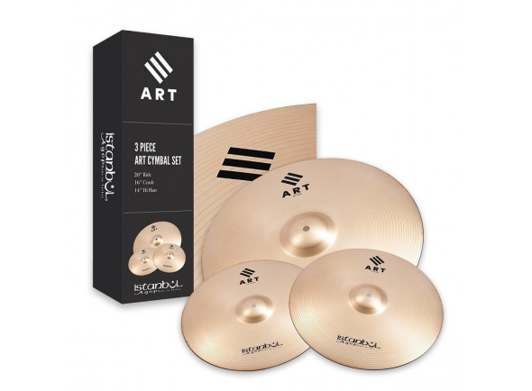 Istanbul  Agop ART 3 Piece Cymbal Box Set